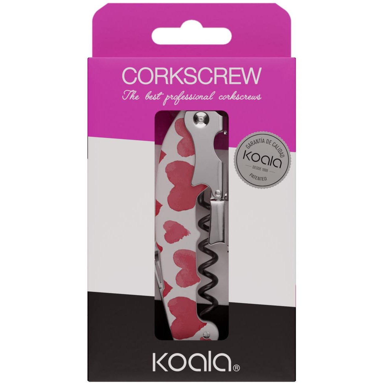 KOALA Wine corkscrew hearts (62580010KOA)
