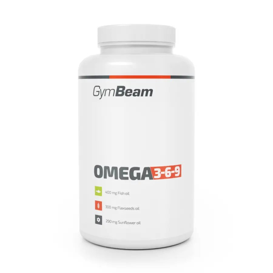 Omega 3-6-9 - 240 kapszula - GymBeam (HMLY-8588007570167)