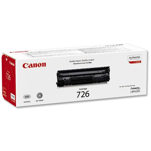 Canon CRG-726 tonerpatron 1 stk Original Sort