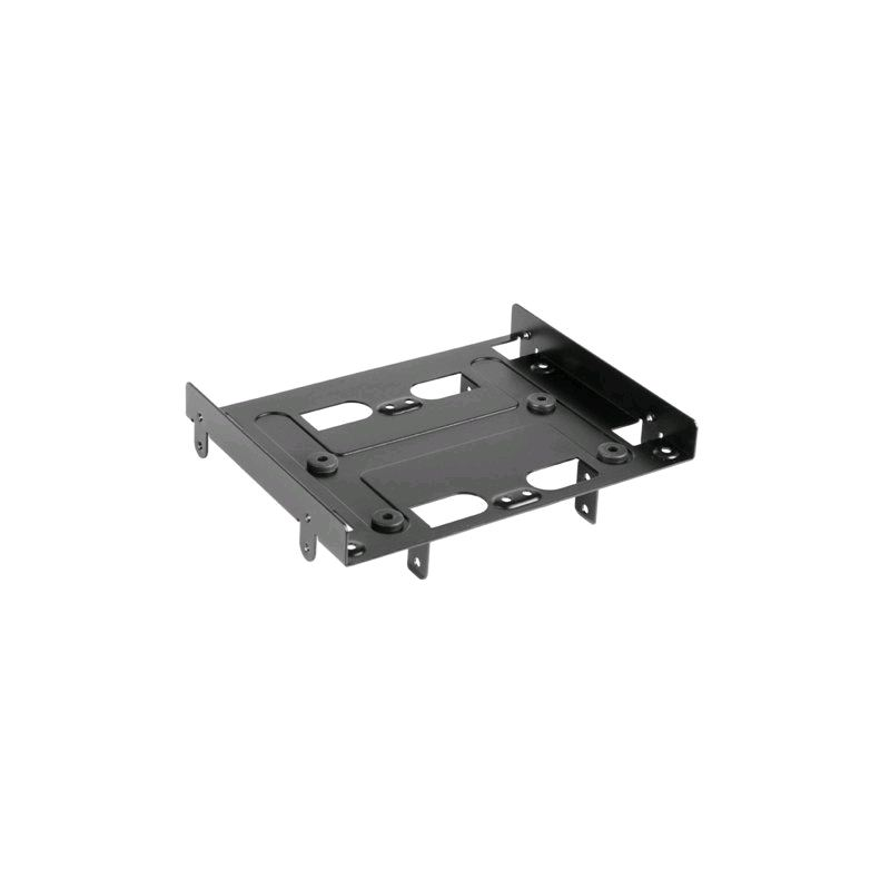 Sharkoon 5.25" beépítő keret (4x 2.5", vagy 1x 3.5" és 2x 2.5" HDD/SSD számára) (4044951013319) (4044951013319)