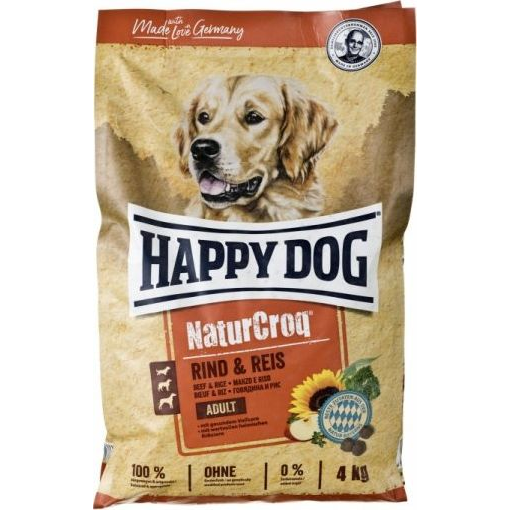 Happy Dog NaturCroq Adult Rind & Reis Száraztáp 4 kg