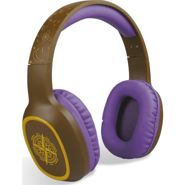 Steelplay Adventure Magic Headset Vezetékes és vezeték nélküli Fejpánt Játék Bluetooth Barna, Lila (JVAMUL00159)