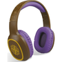 Steelplay Adventure Magic Слушалки Жична и безжична Лента за глава Игри Bluetooth Кафяв, Пурпурен