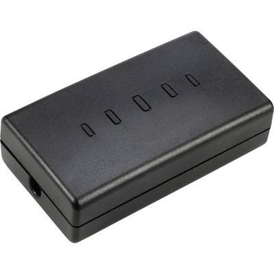 interBär 8122-004.01 LED-es zsinóros dimmer Fekete KI/BE Kapcsolási teljesítmény (min.) 4 W Kapcsolási teljesítmény (max.) 160 W 1 db (8122-004.01)