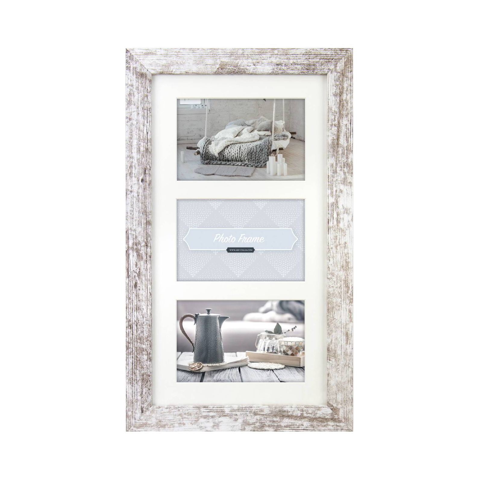 ZEP V23106 Nelson 6 25x42 képkeret - Fehér/barna (V23106)