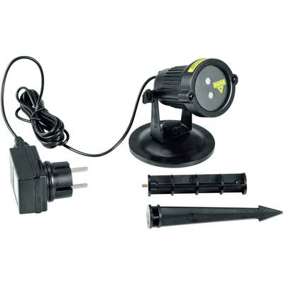 Kerti lézereffekt készülék, piros/zöld, Eurolite LAS-16 (51741115)