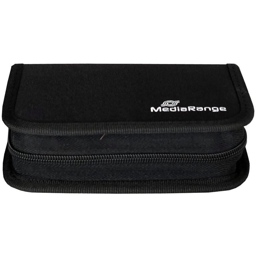 Mediarange BOX98 flash meghajtókhoz és SD kártyákhoz, fekete (BOX98)