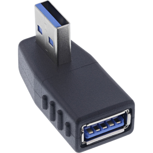 InLine 35300U μετατροπέας καλωδίου USB-A Μαύρος (Μαύρο)