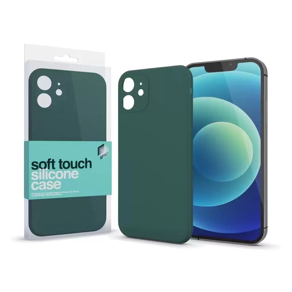 XPRO Samsung A54 5G Soft Touch szilikon tok Slim sötétzöld (127743) (x127743)