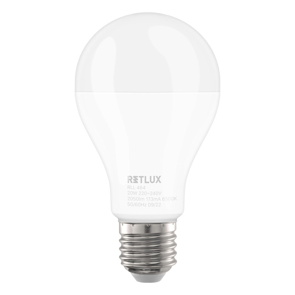 Retlux RLL 464 LED A67 izzó 20W 2050lm 6500K E27 - Természetes fehér (RLL 464)