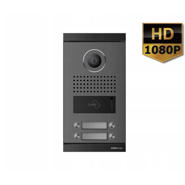 Commax DRC-4MLFD/RFID COMMEX Stacja bramowa 4-abonentowa FHD 1080p