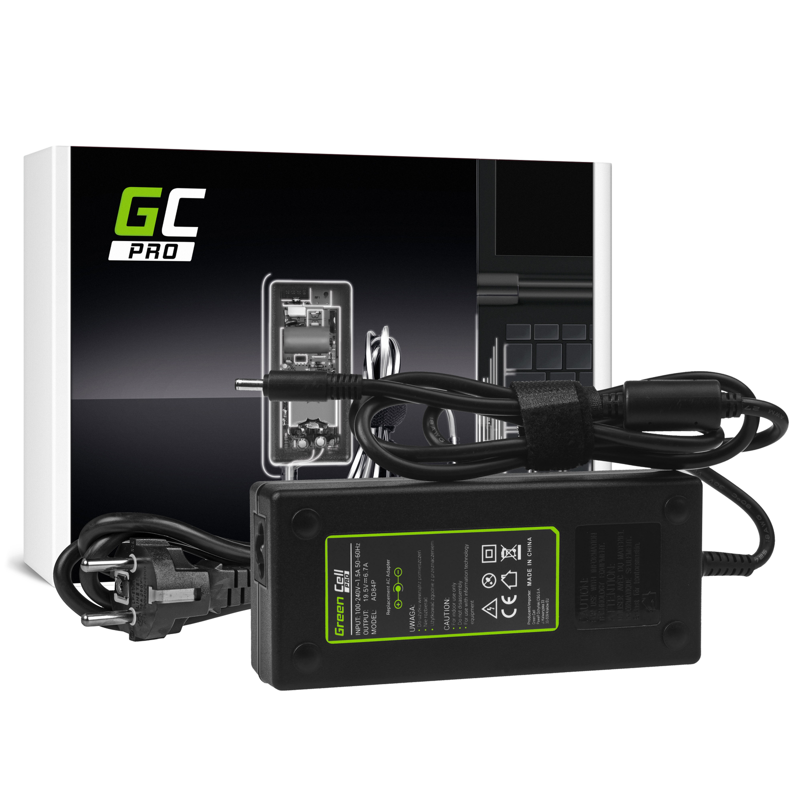 Green Cell PRO AD84P 130W Dell xxx notebook adapter (AD84P)