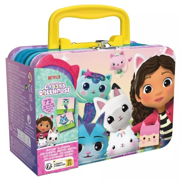 Spin Master Gabi babaháza: memória játék fém dobozban (6068654) (sm6068654)