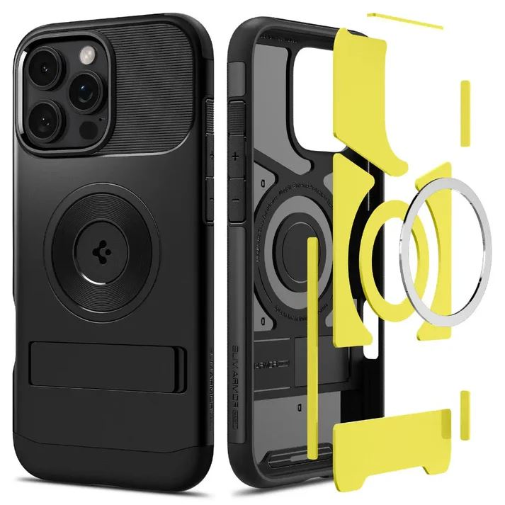 Spigen Slim Armor MagFit iPhone 16 Pro Max tok fekete (ACS08034) (ACS08034)