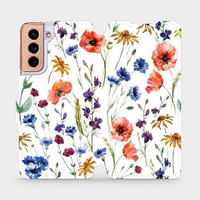 Flip case for Samsung Galaxy S21 - MP04S Meadow Flower (5903516769339)