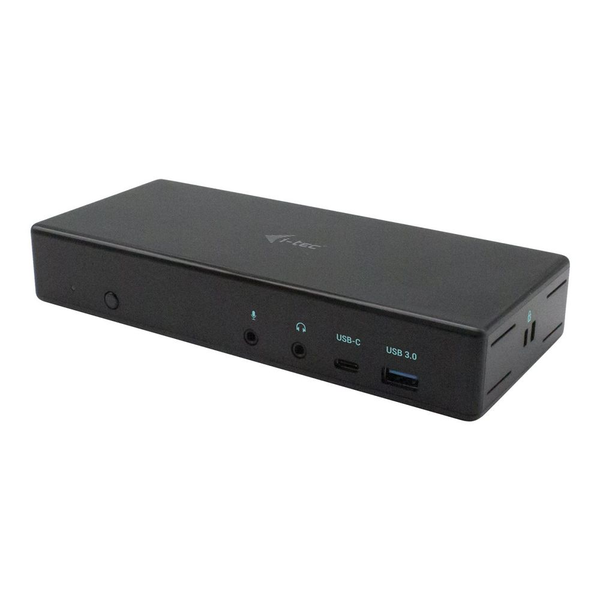 i-tec C31QUATTRODOCKPD dockingstation Ledningsført USB 3.2 Gen 1 (3.1 Gen 1) Type-C Sort
