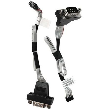 Shuttle XPC Accessory PCP21 2x COM port adapter cable 10-pin (2×5) Sort, Grå