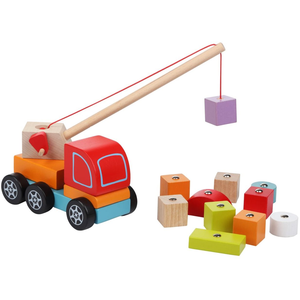 Cubika 13982 készségfejlesztő játék - daru (4823056513982)