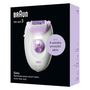 Braun Silk·épil 3 3-000 vezetékes epilátor fehér-lila