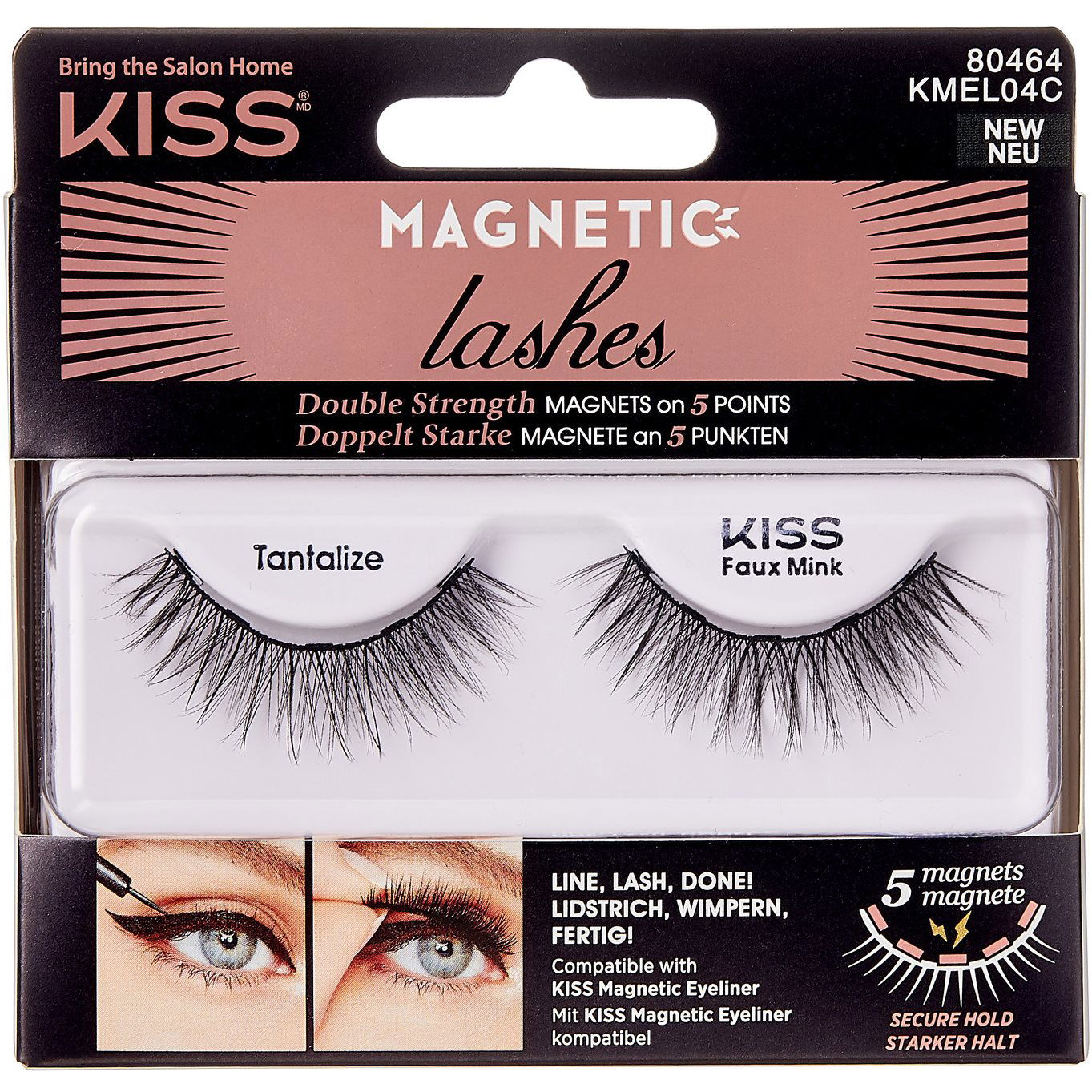 KISS Magnetic Eyeliner Lash - 04 (731509804645)