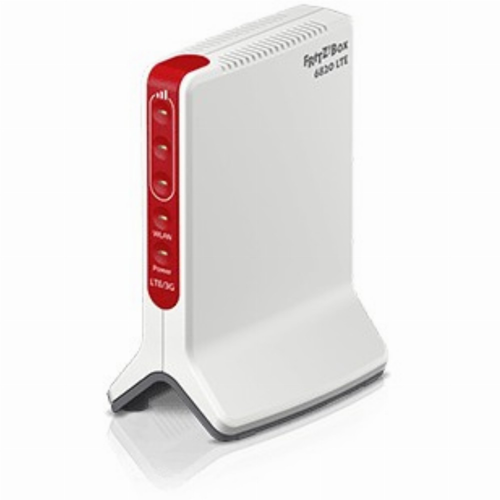 FRITZ!Box 6820 LTE vezetéknélküli router Gigabit Ethernet Egysávos (2,4 GHz) 4G Fehér (20002906)