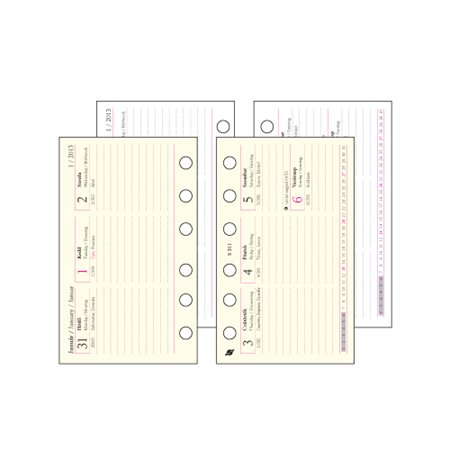 Saturnus fehér 2018 Kalendárium betét tervező 