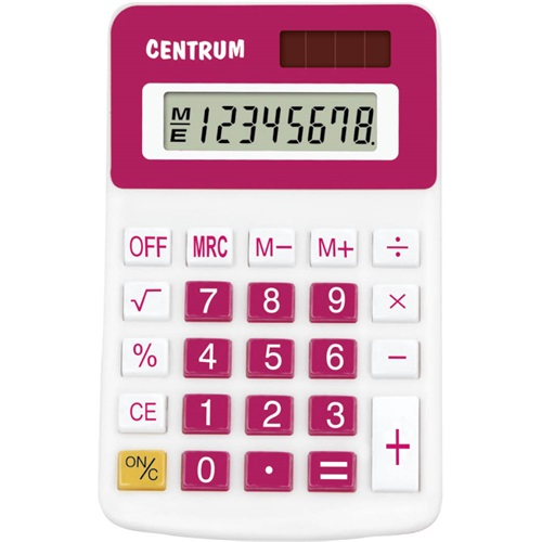 Centrum Számológép  asztali 118x78x23 mm vegyes színek (80405)