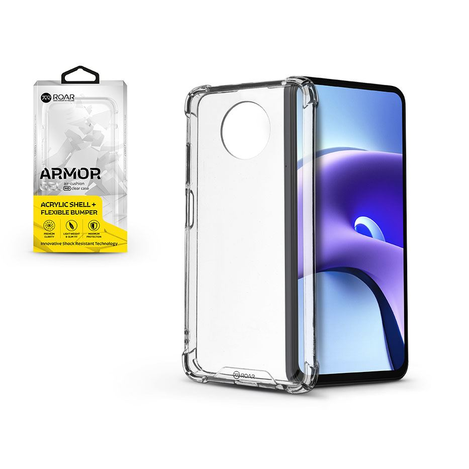 Roar Armor Gel Xiaomi Redmi Note 9T 5G szilikon tok átlátszó (KC0696) (KC0696)