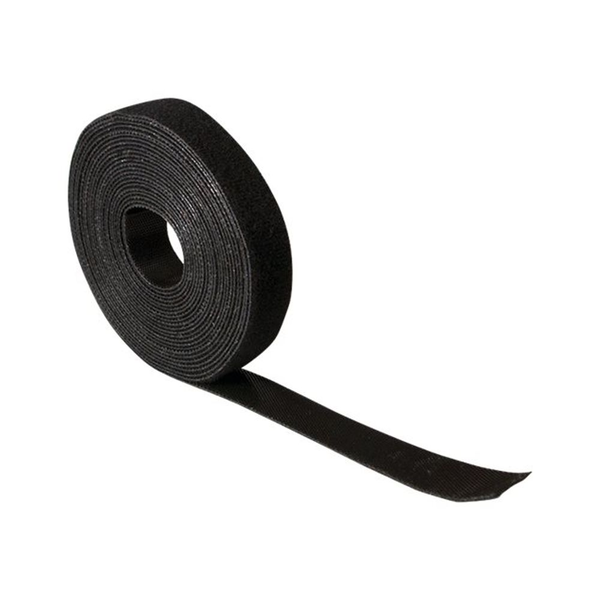 LogiLink tépőzáras kábelkötegelő 10m fekete