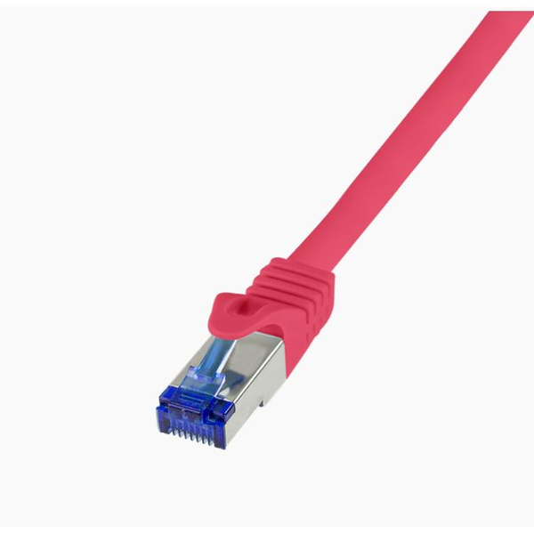 Logilink Patch kábel Ultraflex Cat.6A S/FTP 5m piros (C6A074S)