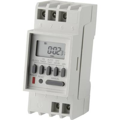 C-Control TM-848-2 Kalapsínes időkapcsoló óra Digitális 230 V/AC 16 A/250 V (CC-6432033)