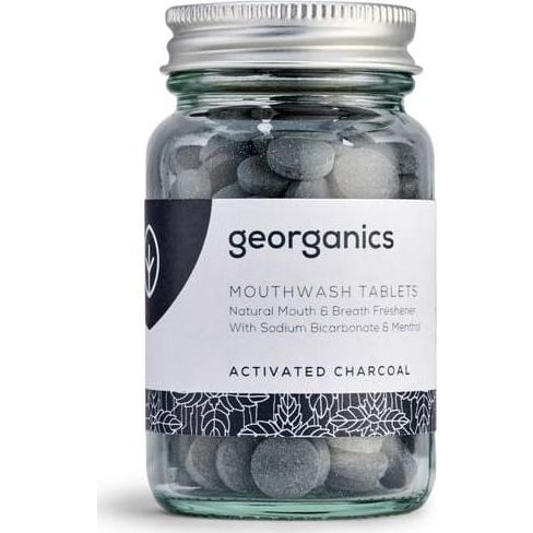 Pasta Dental Pastilla Carbon Activado 120 Unidades Georganics