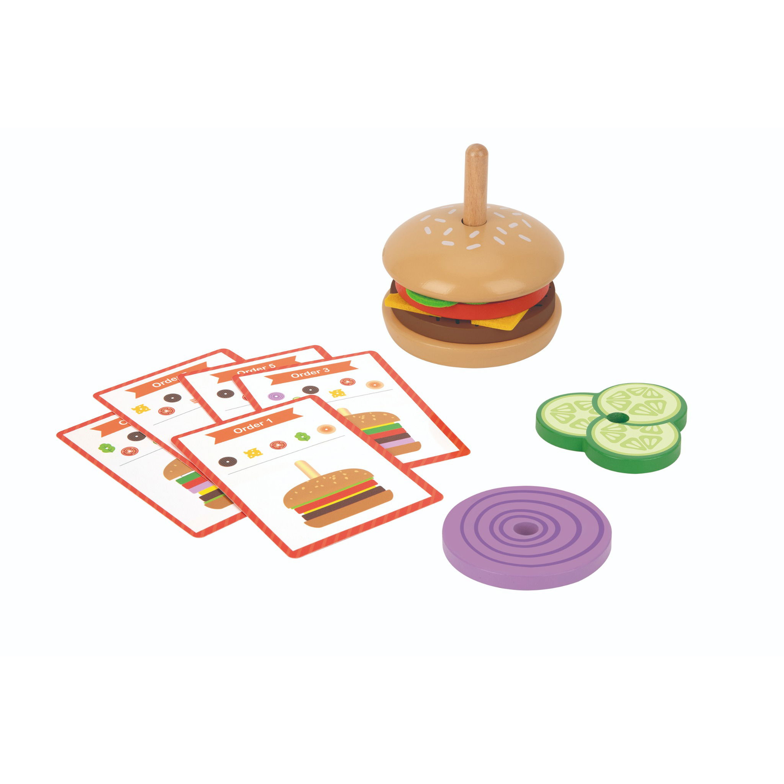 Tooky Toy Making A Burger társasjáték 1 játékos (6972633372325)