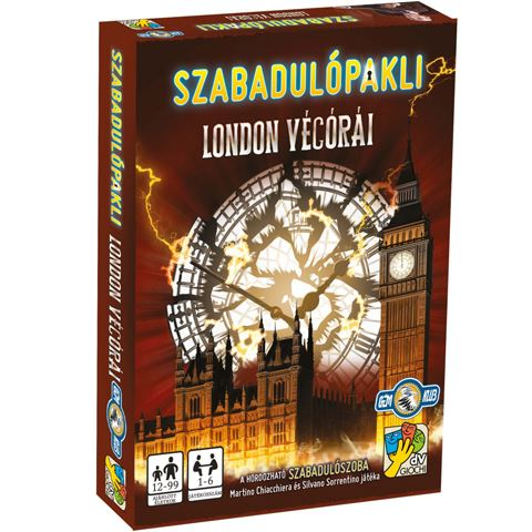 dV Giochi Szabadulópakli: London végórái társasjáték (DAV34113) (DAV34113)