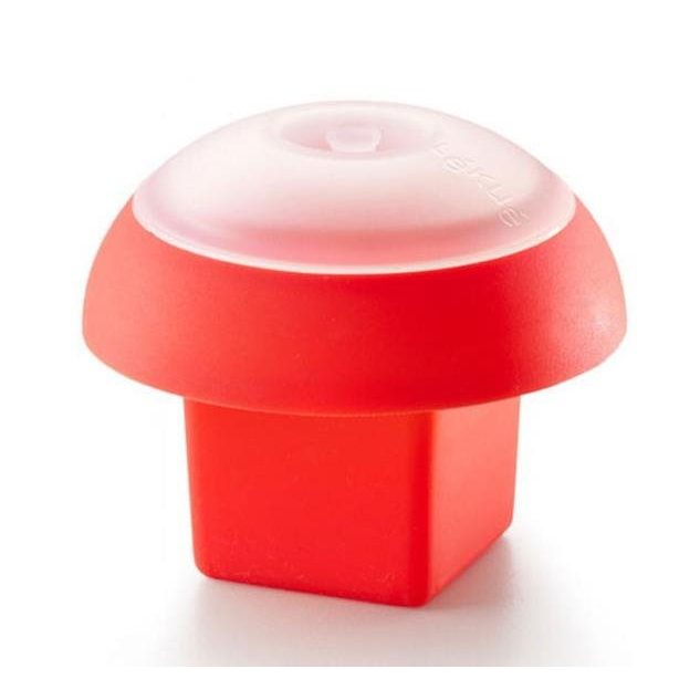 Lékué Egg cooking mould square | red (3402100R10U008)