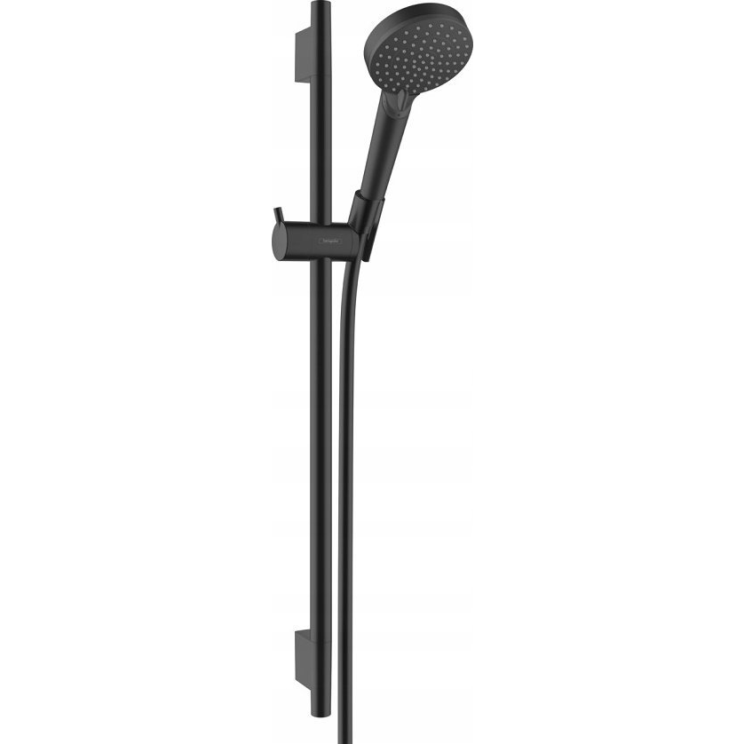 Hansgrohe Vernis Blend Vario Matt Fekete, Állítható Magasságú Zuhanycsúszkával Felszerelt Zuhanyszett (26422670)