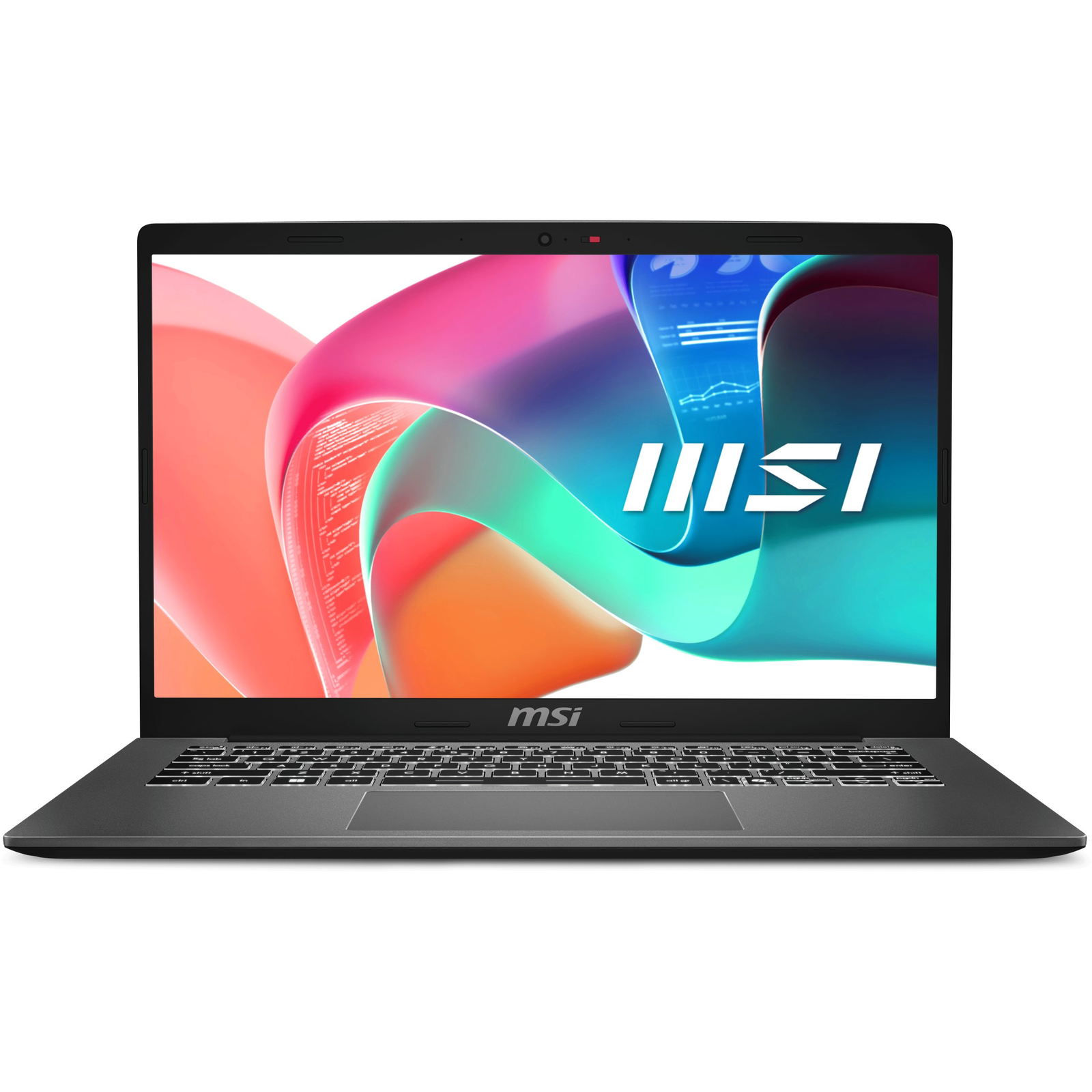 MSI Modern 14 F1MG-867NL Intel Core 7 150U Laptop 35,6 cm (14") Full HD 16 GB DDR4-SDRAM 512 GB SSD Wi-Fi 6E (802.11ax) Windows 11 Home Šedá