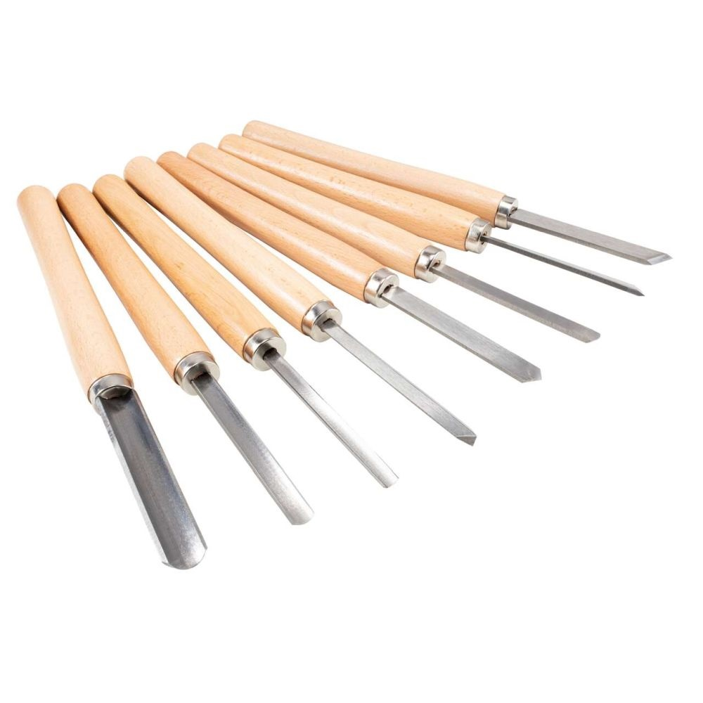 Scheppach 7902301601 Vésőszár készlet fa megmunkáláshoz (8db / csomag) (7902301601)