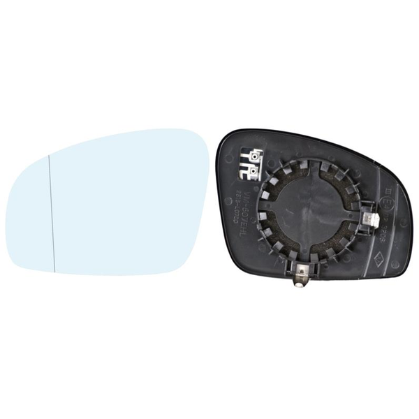 ACI visszapillantó tükör üveg + műanyag tartó - SKODA FABIA 07- L (7627837)