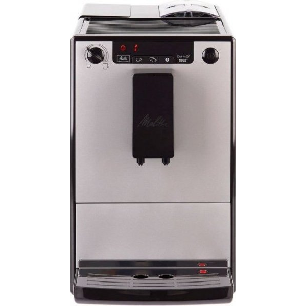 Melitta E950-666 Solo Pure Automata Eszpresszó Kávéfőző 1400 Watt - Fekete / Ezüst (S7149779)