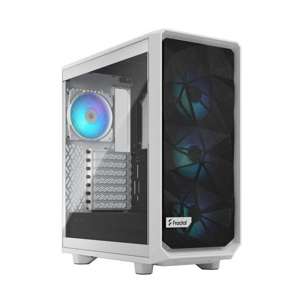 Fractal design Meshify 2 Compact RGB White TG Clear Midi Tower
