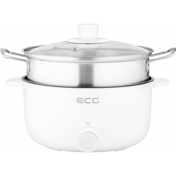 ECG EH 1886 Double elektromos főzőedény fehér (EH 1886)