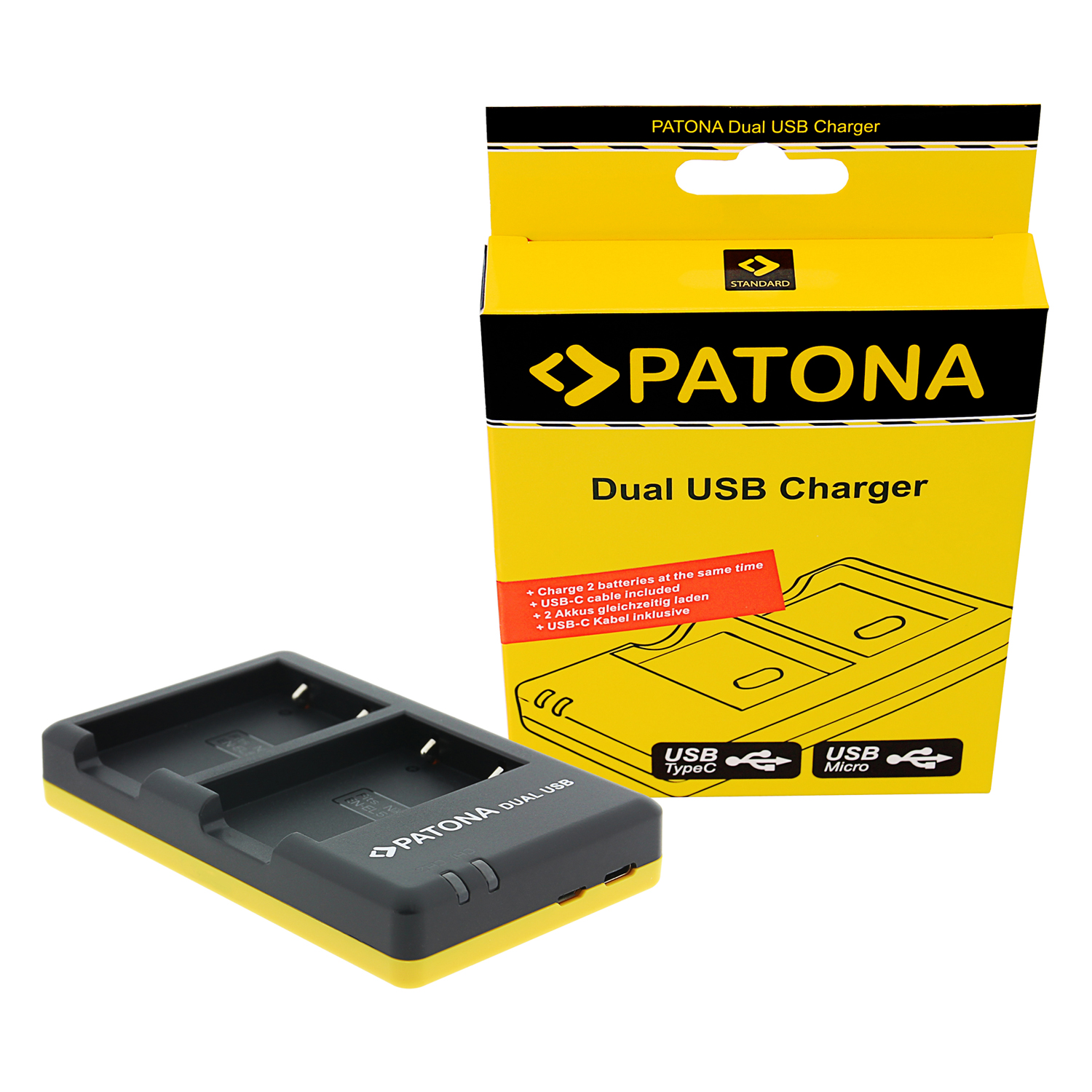 Patona PT1963 Foto Dual Quick Nikon EN-EL5 USB Akkumulátor töltő (PT1963)