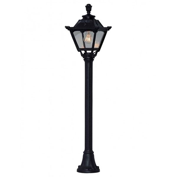 Fumagalli MIZAR/GOLIA LED 6W 4K E27 kültéri állólámpa fekete (Q23.151.000.AXF1L) (Fumagalli Q23.151.000.AXF1L)