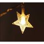 IRIS 4616094 Фиксирана лампа във формата на звезда/6m/топло бяло/10 бр. LED USB лампа декорация