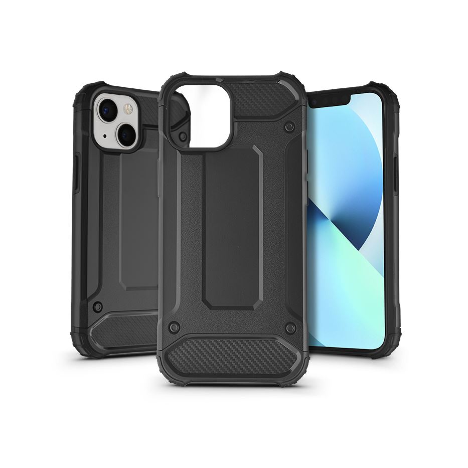 Haffner Armor Apple iPhone 13 ütésálló tok fekete (PT-6315) (PT-6315)