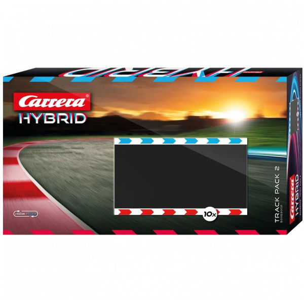 CARRERA-TOYS HYBRID Pálya csomag 2 - 10x egyenes szakasz kiegészítő