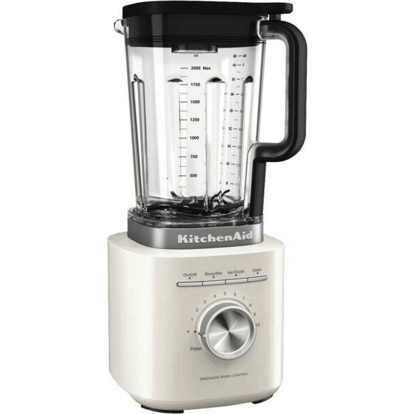 KitchenAid 5KSB2073EPL 2 L Bordplade blender 1200 W Sort, Hvid
