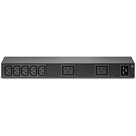APC AP6120A napäťová distribučná jednotka (PDU) 7 AC zásuvky/AC zásuviek 0U/1U Čierna (AP6120A)