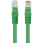 LANBERG patchcord Cat.5e UTP 1m zelený, balenie 10 ks